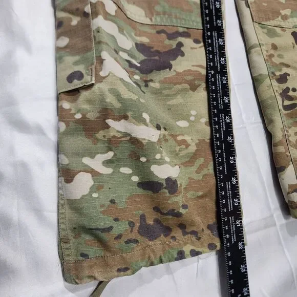 Military Camo Cargo Pants OCP Men M Scorpion Multi Cam Utility Gorpcore Ripstop - Picture 4 of 10